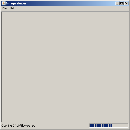 ImageViewer4 Progress Screen Shot